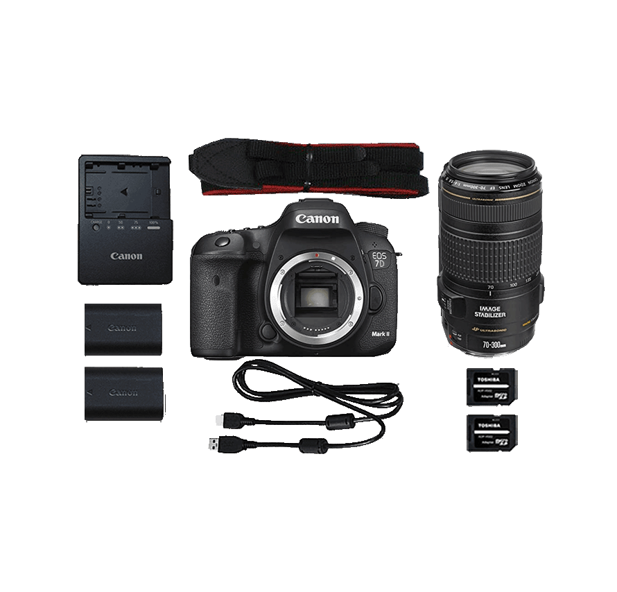 Canon EOS 7D Mark II 望遠レンズセット｜一眼レフカメラレンタル