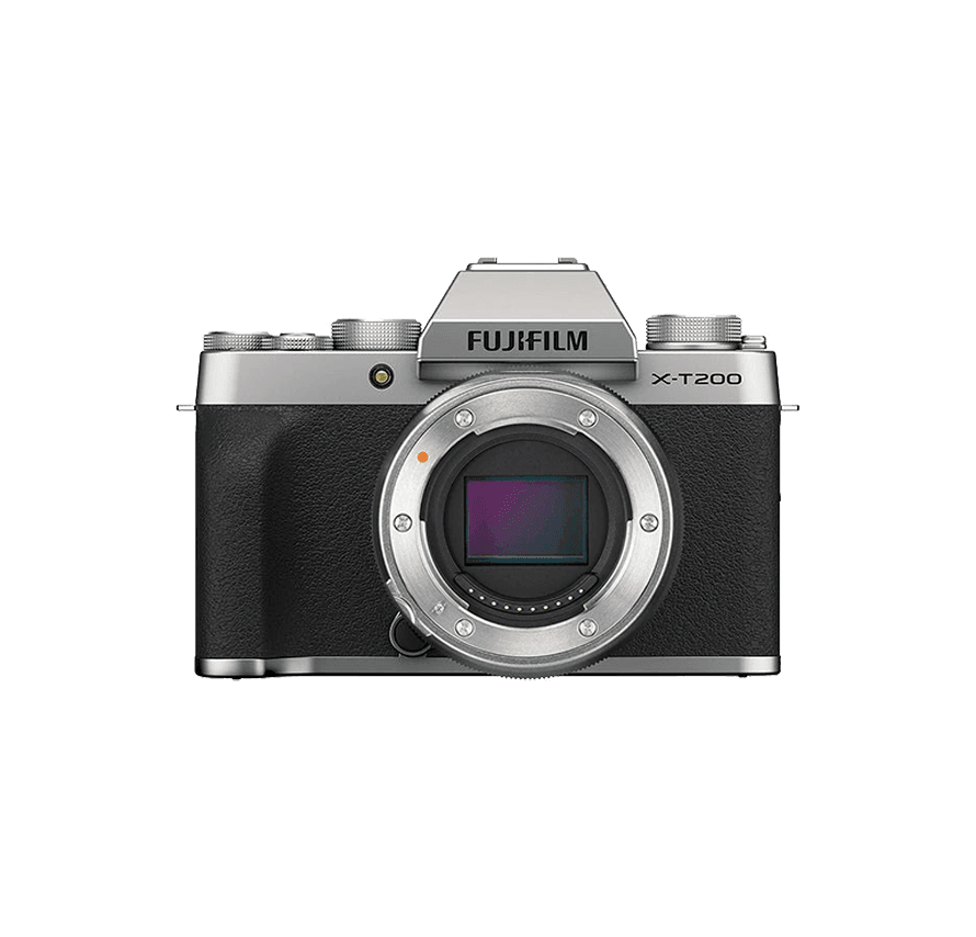 FUJIFILM X-T200 ボディ / シルバー｜ミラーレス一眼カメラレンタル