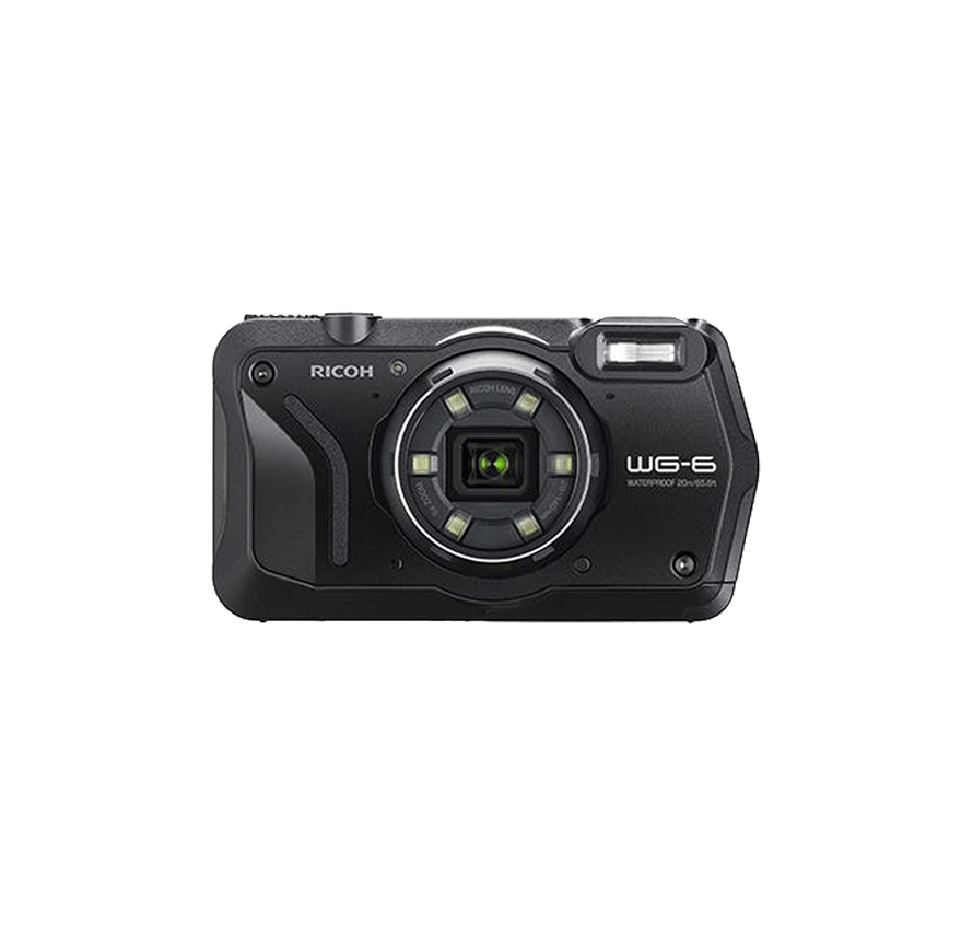 リコー RICOH WG-6 防水カメラ ブラック｜ 水中カメラ/防水カメラレンタル