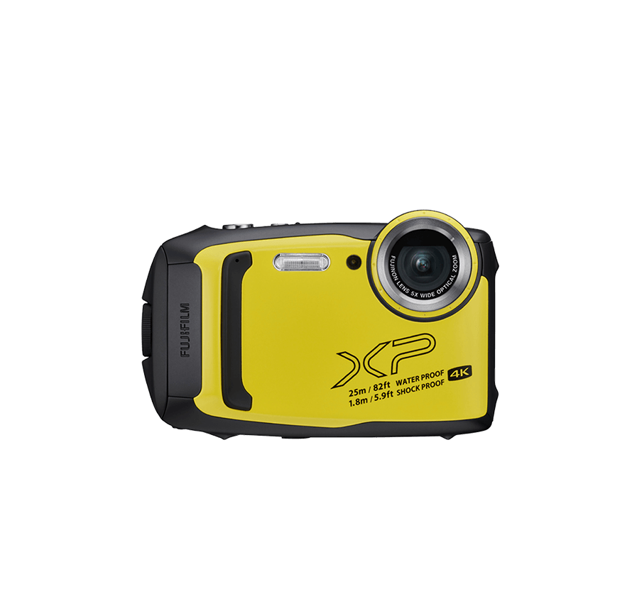 FUJIFILM FINEPIX XP140 イエロー　防水カメラレンタル