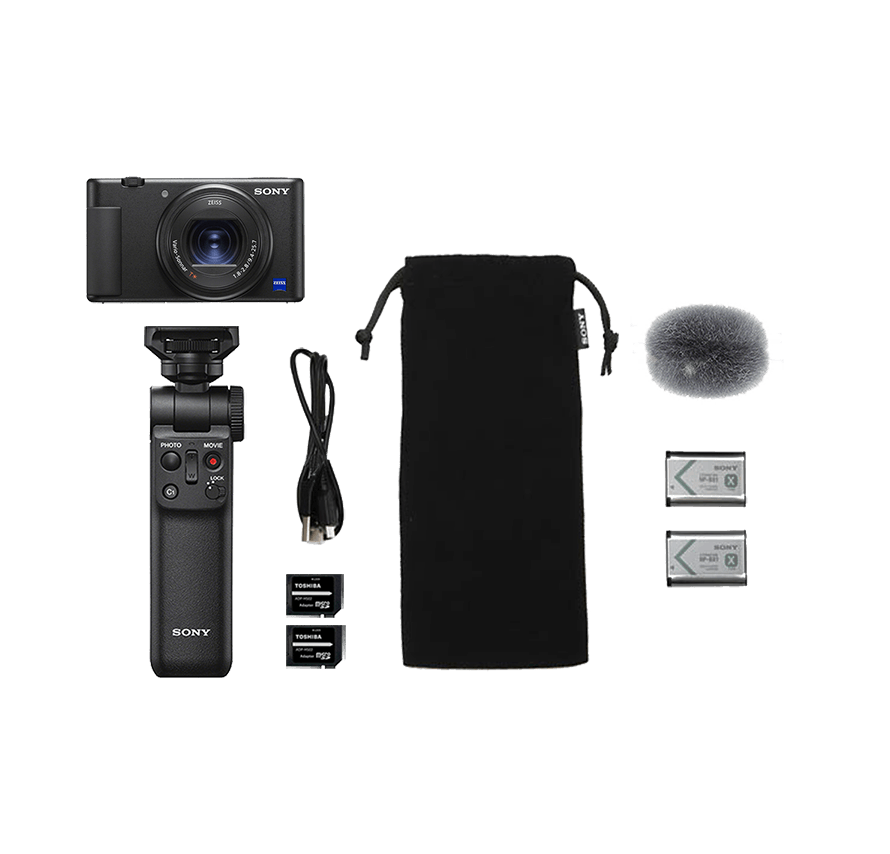 SONY - SONY VLOGCAM ZV-1G シューティンググリップキット使用感なしの