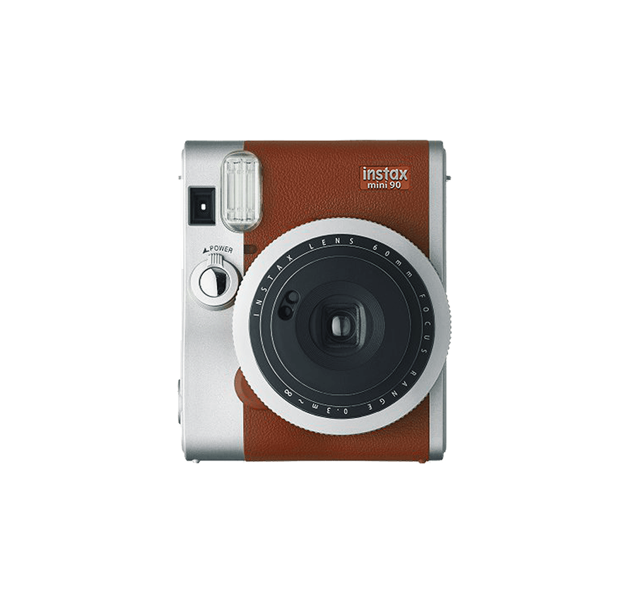 instax mini90 ネオクラシック　本体　ブラウン　チェキレンタル