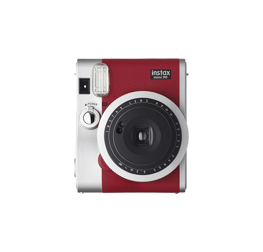 レンタル Instax Mini90 ネオクラシック フィルム枚付き ブラウン チェキ フィルムカメラ