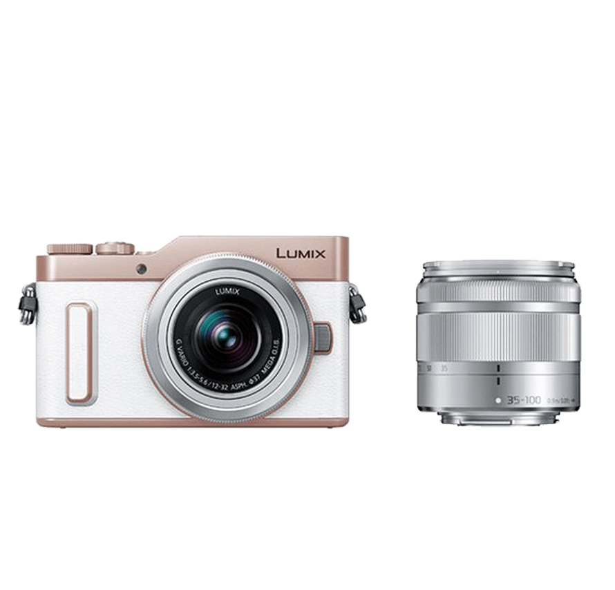 Panasonic LUMIX DC-GF10 標準&望遠レンズセット　ホワイト　カメラレンタル