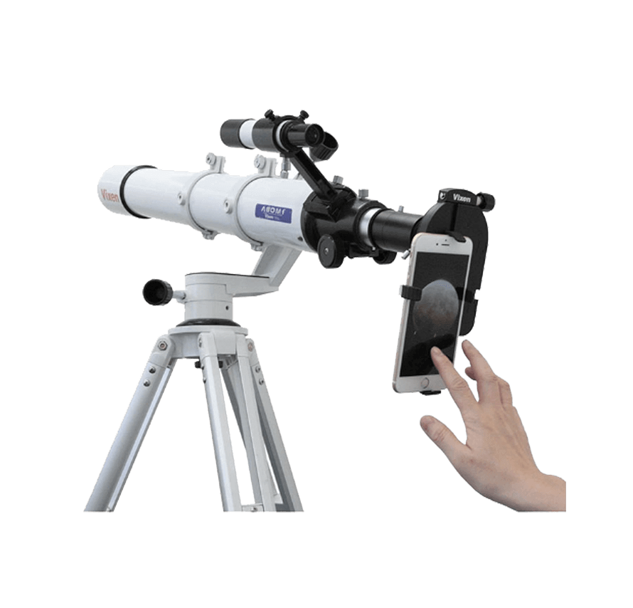 [天体望遠鏡レンタル] Vixen 天体望遠鏡 ポルタII A80Mf スマートフォン用カメラアダプターセット｜旅行に最適！GoToトラベル