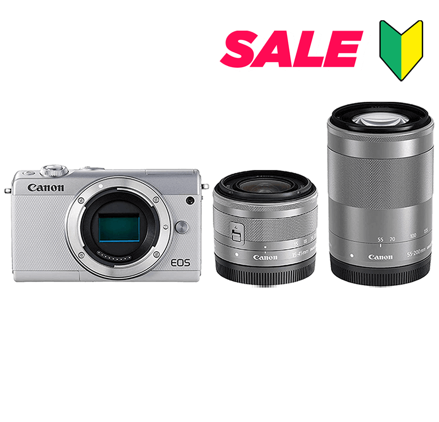 Canon EOS M200 標準&amp;amp;amp;amp;amp;amp;amp;amp;amp;amp;amp;amp;amp;amp;amp;amp;amp;amp;amp;amp;amp;amp;amp;amp;amp;amp;amp;amp;amp;amp;amp;望遠レンズセット　ホワイト　ミラーレス一眼カメラレンタル