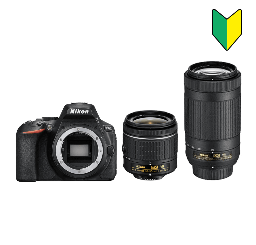 レンタル] ニコン Nikon D5600 ダブルズームキット｜一眼レフカメラ