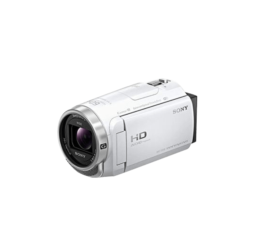 ソニー SONY HDR-CX680 三脚セット　ホワイト　ビデオカメラレンタル