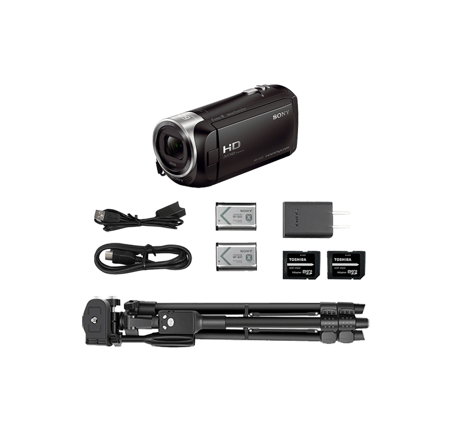 ソニー SONY HDR-CX470 三脚セット  | ビデオカメラレンタル 