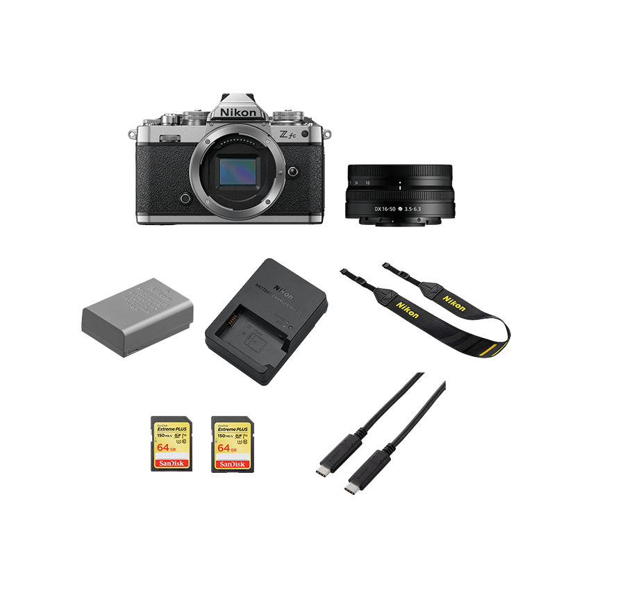 ニコン Nikon Zfc 標準レンズキット | ミラーレス一眼カメラレンタル